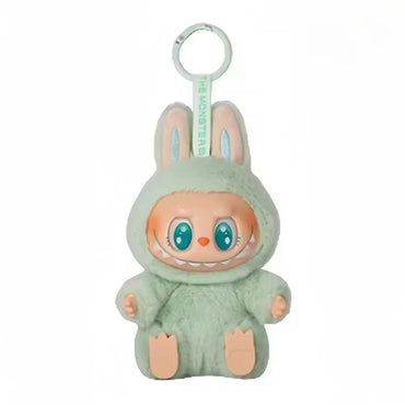 (NET) Labubu Have A Seat Series Doll Model Monster Keychain