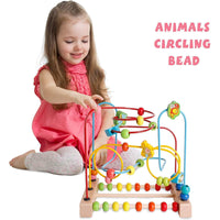 Forest Bead Maze Spinning Coaster