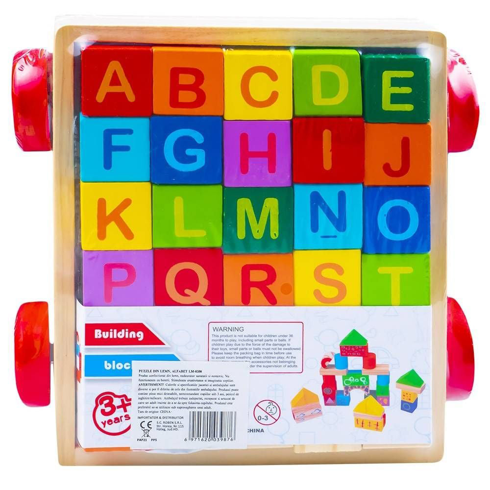 Wooden Alphabet Blocks