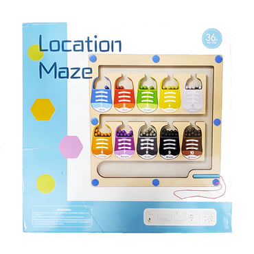 (net) Magnetic Location Maze Game For Kids