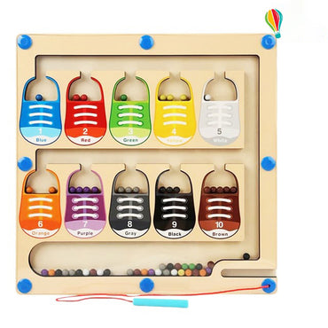 (net) Magnetic Location Maze Game For Kids