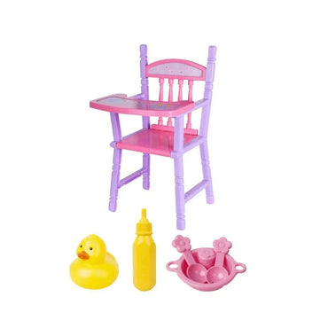 Baby Doll With Feeding Chair