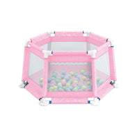 (Net) Baby Fence With 20 Pcs Ocean Ball