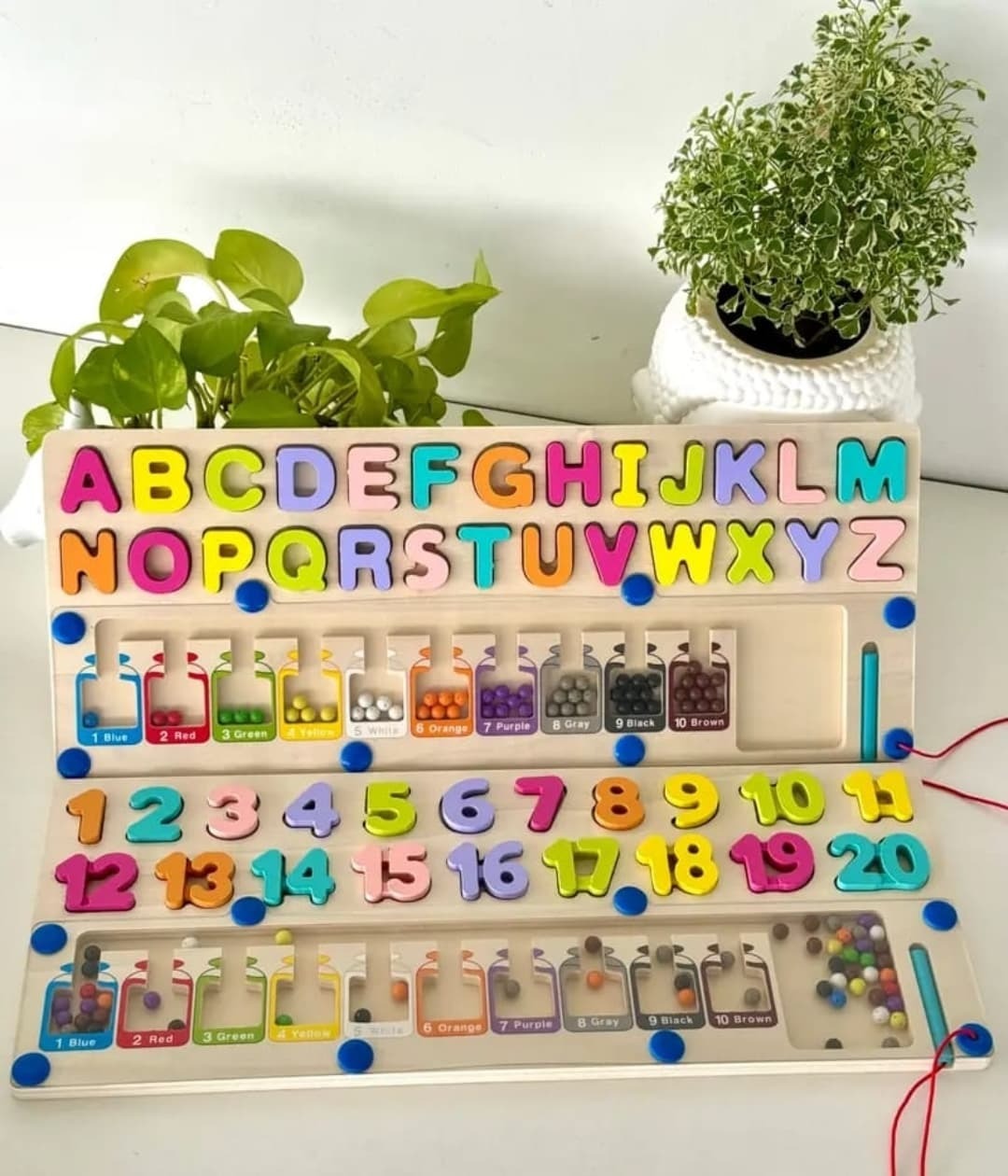 Multifunctional Numeric Letter Board