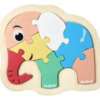 Colorful Wooden Jigsaw Puzzle For Kids
