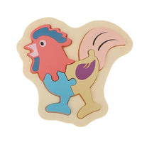 Colorful Wooden Jigsaw Puzzle For Kids