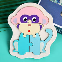 Colorful Wooden Jigsaw Puzzle For Kids