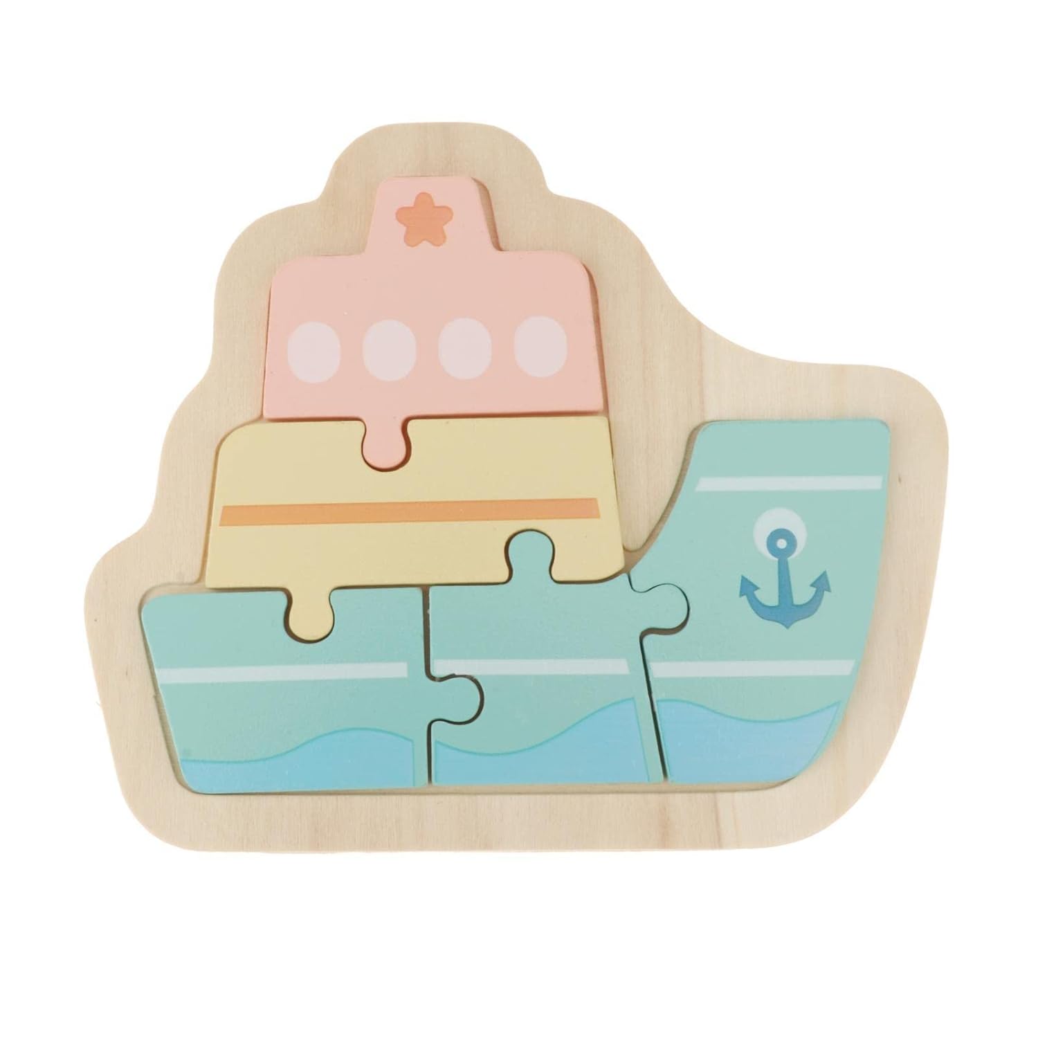 Colorful Wooden Jigsaw Puzzle For Kids