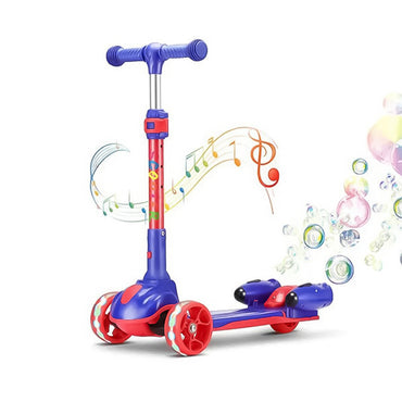 (Net) Scooter Bubble Spray 3 Wheel