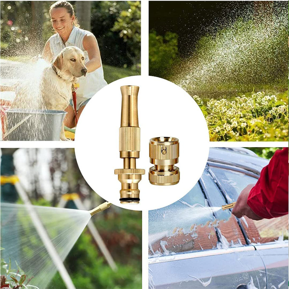 (Net) High Pressure Water Spray Gun Nozzle Car Bike Washing