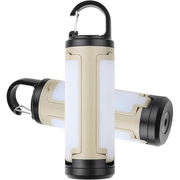 USB Rechargeable Hiking Light Collapsible Portable Camping Lantern With 6 Brightness Modes