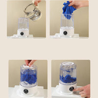 Small Washing Machine Rechargeable Clothes Washer