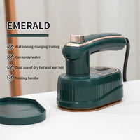 Portable Handheld Dry Iron Mini Electric Steam Iron With Folding Feature For Home And Travel