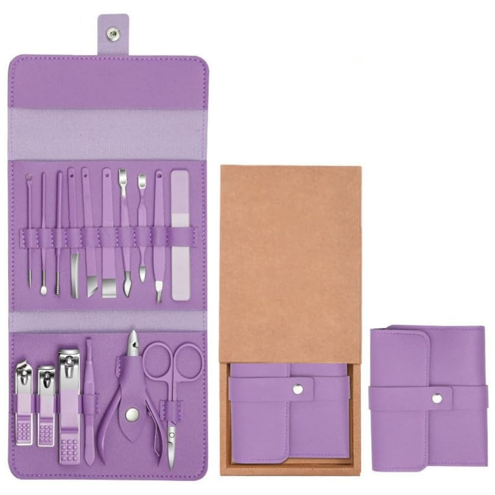 Nails Supplies Manicure Tools Nail Clipper Set 16 Pcs / 020259