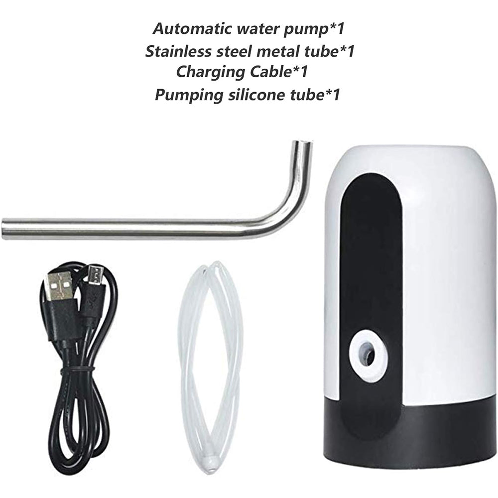 (Net) Automatic Water Dispenser Bottle Rechargeable Drinking Water Pump Quick