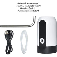 (Net) Automatic Water Dispenser Bottle Rechargeable Drinking Water Pump Quick/kq631