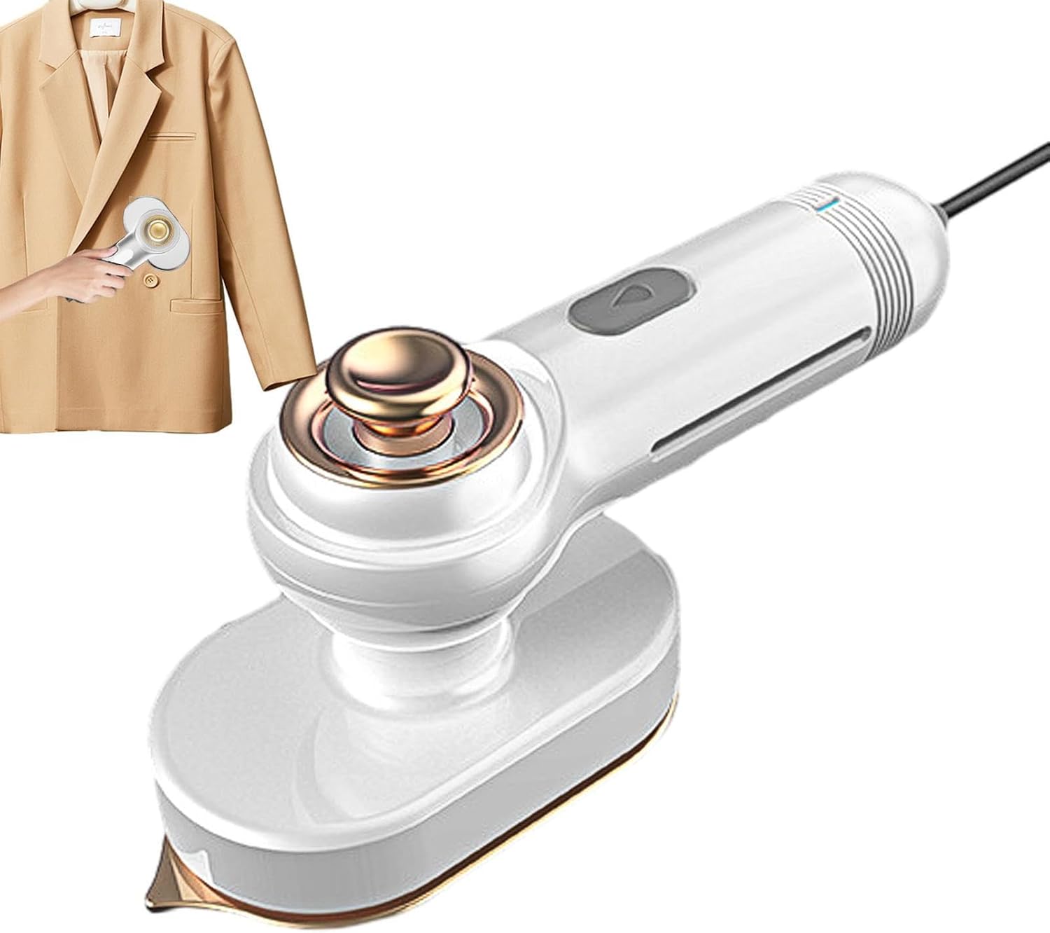 (Net) 90° Rotatable Handle Clothe Iron Steamers