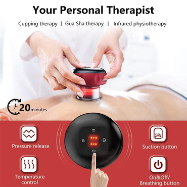 (Net) Intelligent Breathing Electric Cupping Massager