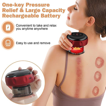 (Net) Intelligent Breathing Electric Cupping Massager