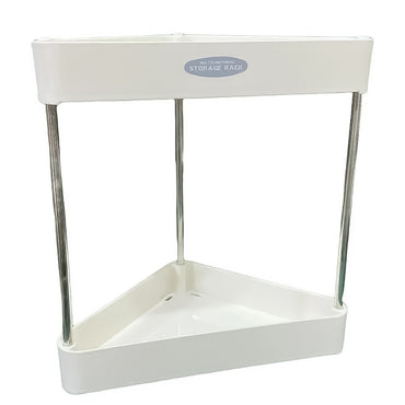 (Net) Triangle Shaped Multifunctional Storage Rack 2 Layers