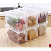 Large Refrigerator Transparent Plastic Storage