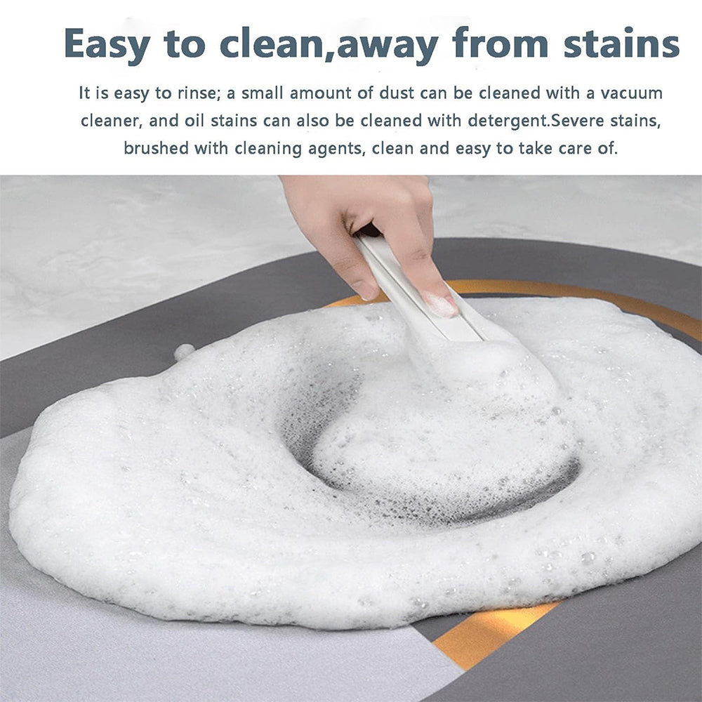 (Net) Dust Cover Pad Washing Machine Protective Mat 50 x 50 cm