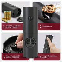 (Net) Automatic Indicator Spice Grinder