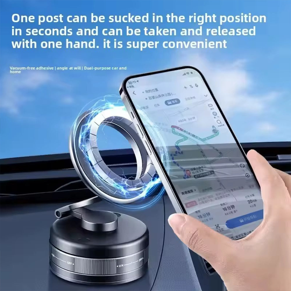 (Net) Suction Cup Car Phone Holder Stand 360° Rotation Magnetic