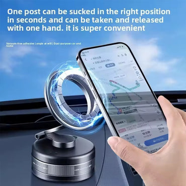 (Net) Suction Cup Car Phone Holder Stand 360° Rotation Magnetic