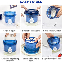 (Net) Greek Yogurt Strainer Homemade Filter