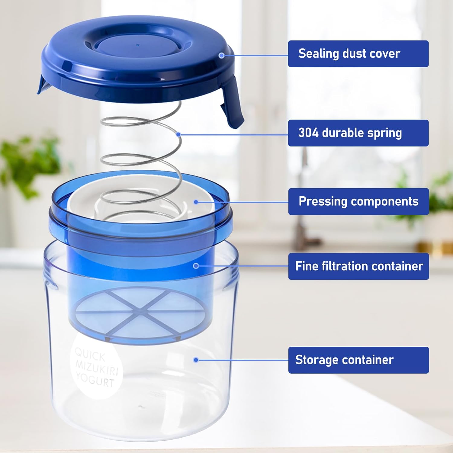 (Net) Greek Yogurt Strainer Homemade Filter