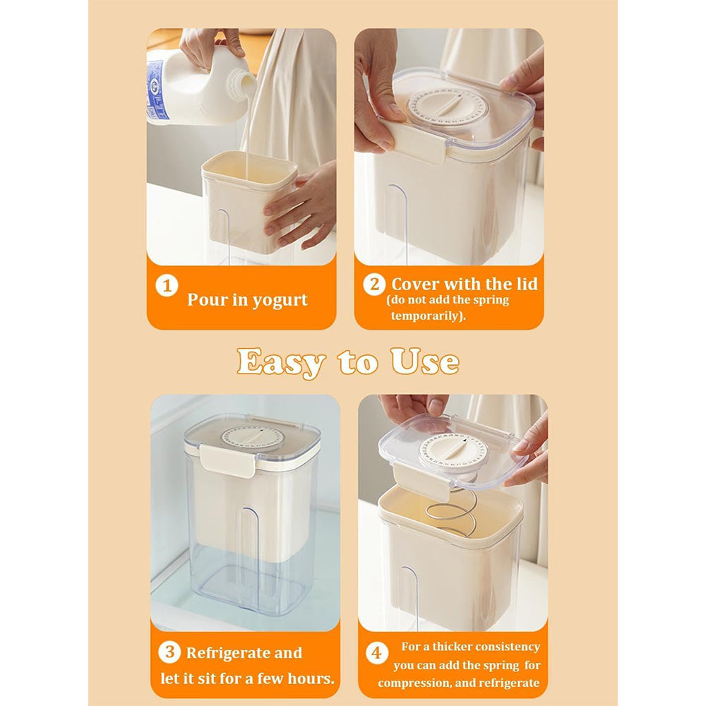 (Net) Yogurt Strainer with Ultra Fine Mesh
