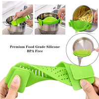 (Net) Silicone Strainer With Clip