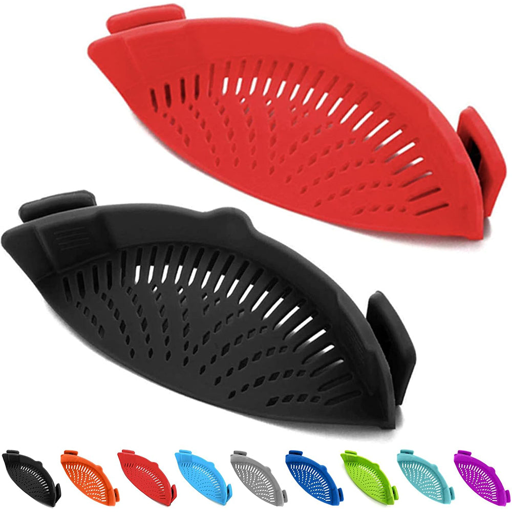 (Net) Silicone Strainer With Clip