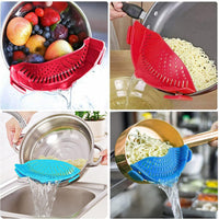 (Net) Silicone Strainer With Clip