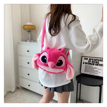 (Net) Stitch Plush Backpack