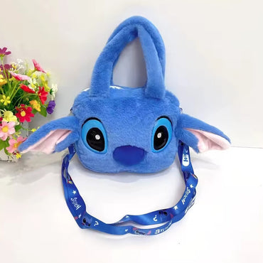 (Net) Stitch Stuffed Plush Toy Bag Backpack Handbag