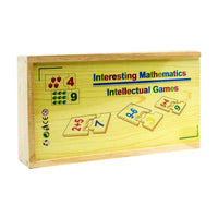 Educational Wood Wooden Matching Puzzles Set