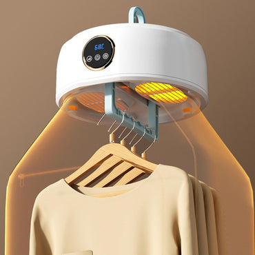 (Net) Electric Clothes Dryer Heater Compact Portable Foldable Machine