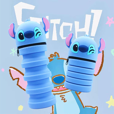 Stitch Silicone Pencil Case With Cresko Closure