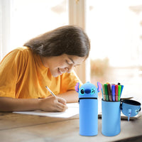 Stitch Silicone Pencil Case With Cresko Closure