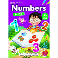 Writing Practice Numbers and letters /b5-bk04186 / bk04187