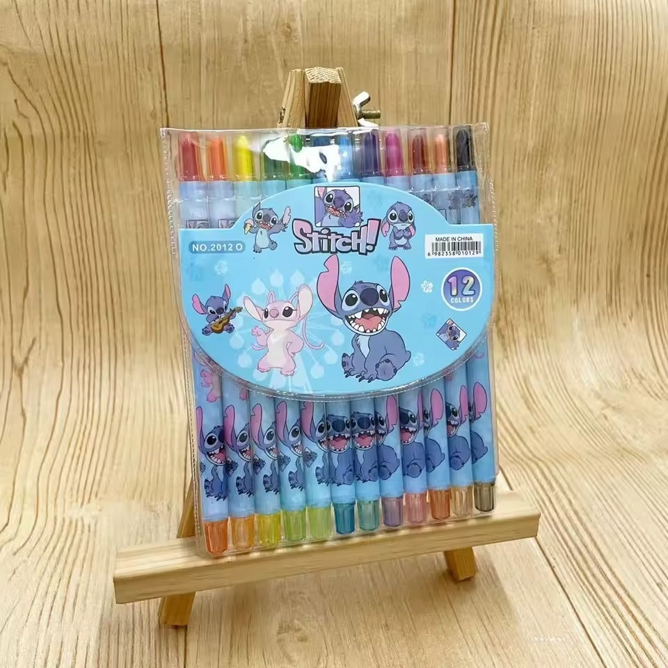 Stitch 12 Water Colors Pens / 2012O / 010129