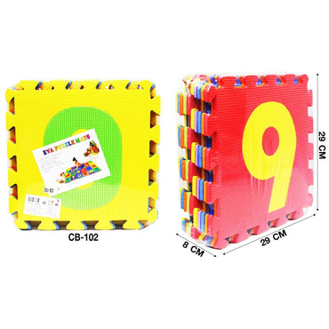 (Net) Numbers Puzzle Foam Floor Mat