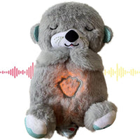 Breathing Teddy Bear Plush Sound Machine Baby / 660556
