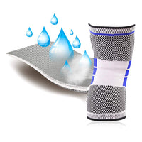 Breathable Sports Knee Pads With Patellar Ring And Spring Support