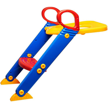 (Net) Baby Potty Training Seat Toddler Child Toilet Trainer With Step Stool Ladder