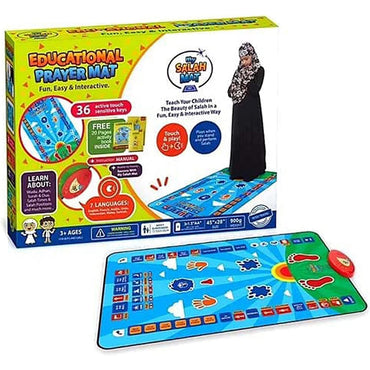 (Net) Smart Educational Prayer Rug For Kids
