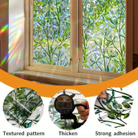 Leaf Window Static Film