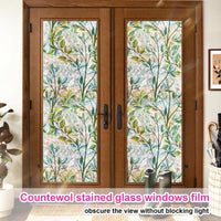 Leaf Window Static Film